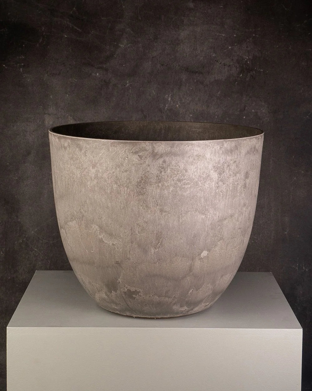 PVC Pot - Cement Toned