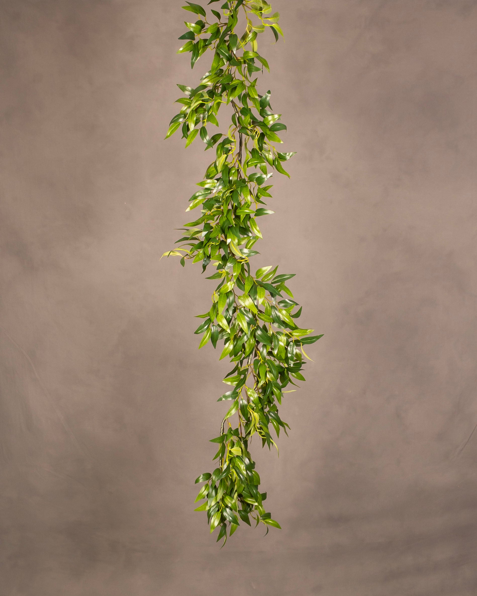 Green Ruscus Leaf Garland