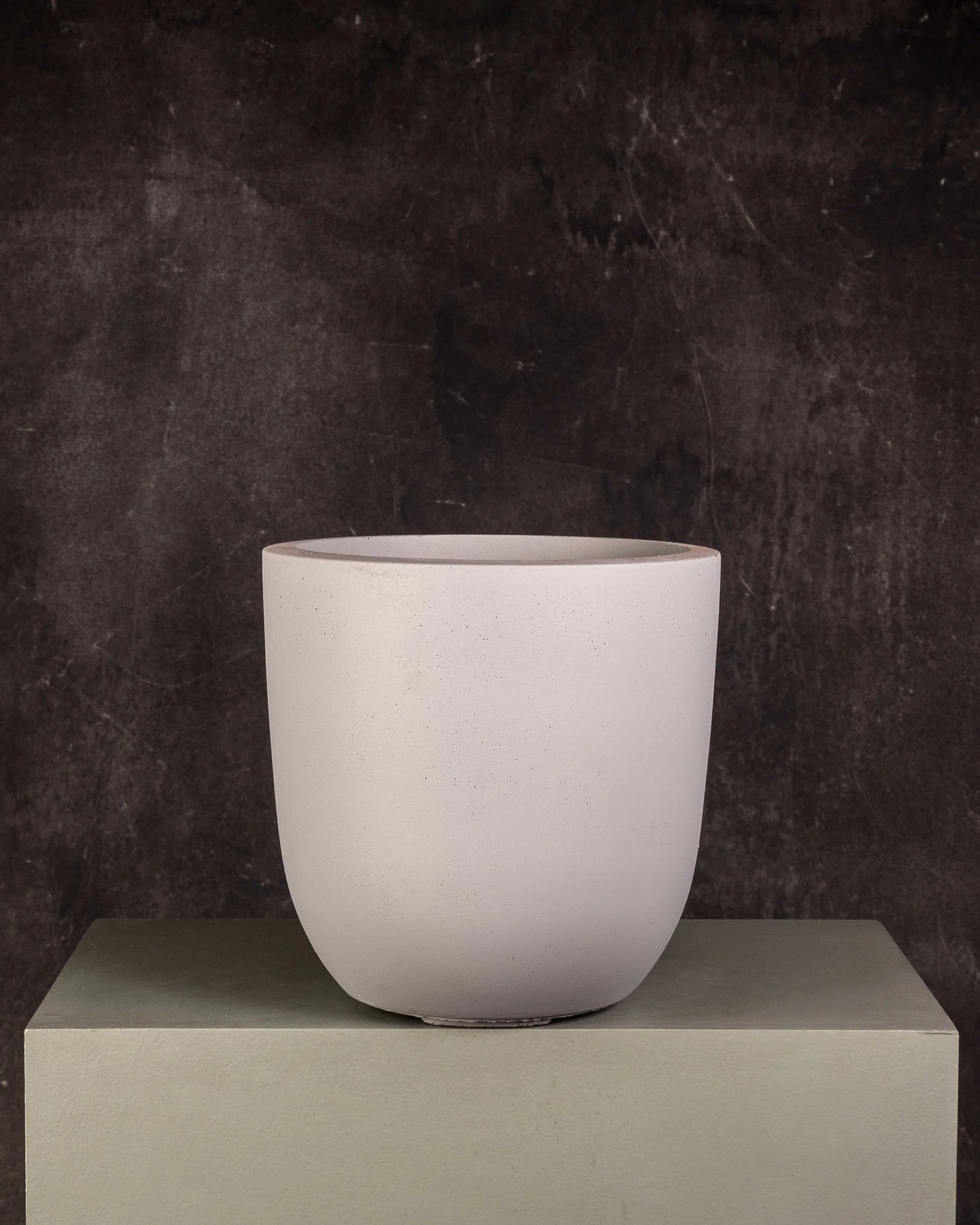 Fibreglass Pot - Grey Egg (XS)