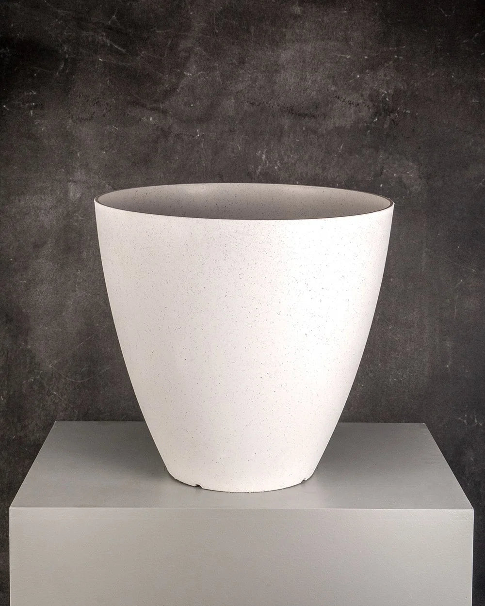 PVC Pot - White Speckled