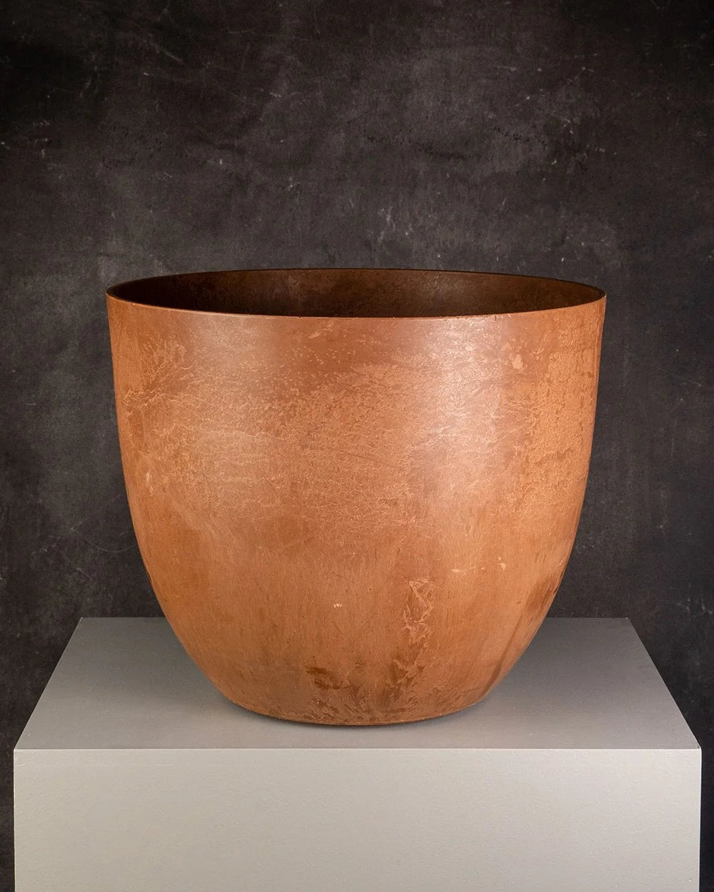 PVC Pot - Rust Toned