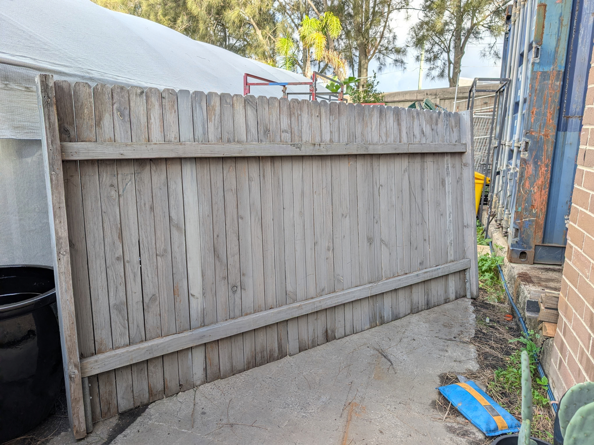 Suburban Timber Fence