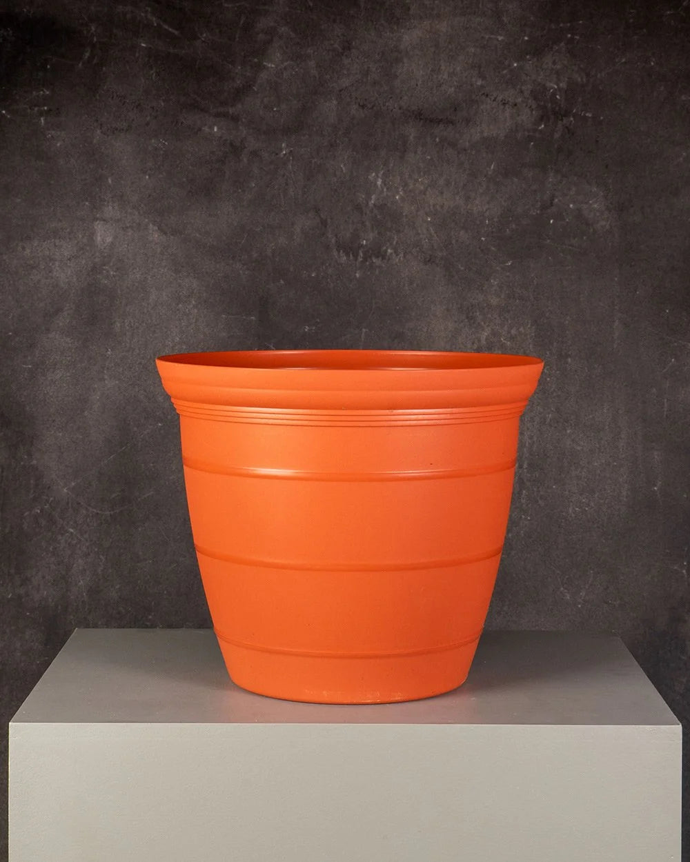 PVC Pot Tapered Terracotta