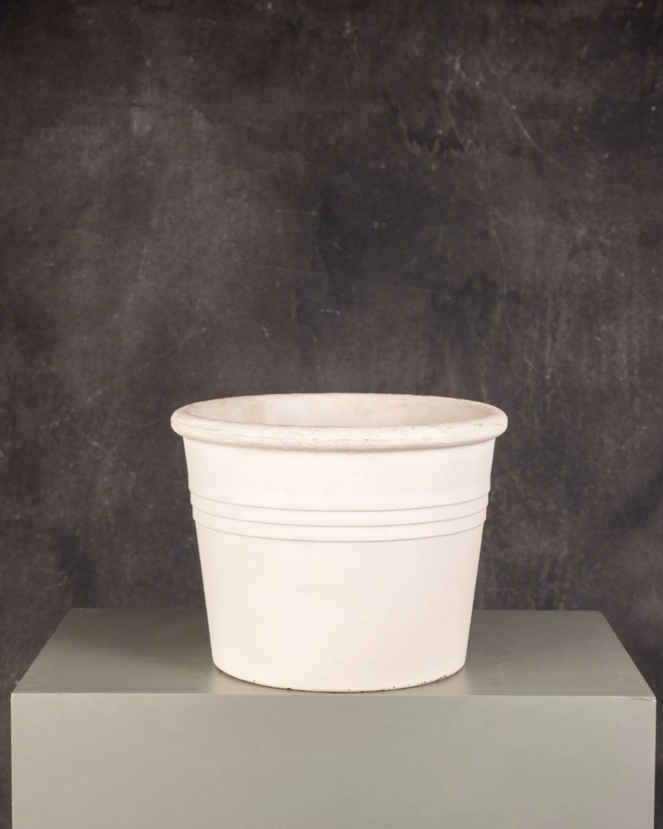 Terracotta Pot White Vintage