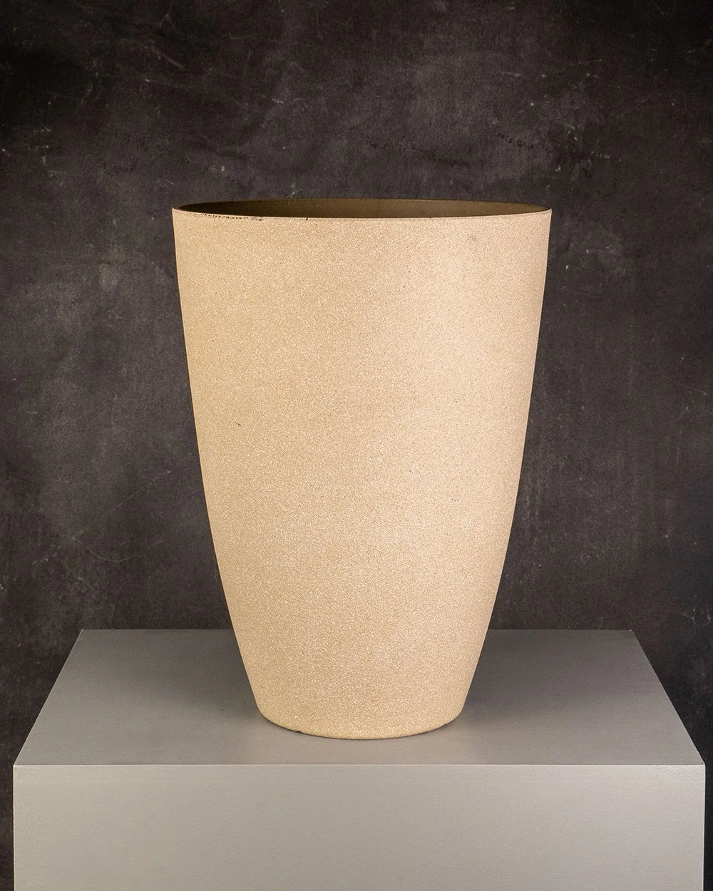 PVC Pot - Beige Speckled